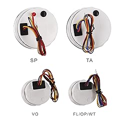 MOTOR METER RACING W PRO Series 6 Gauge Set - 85mm