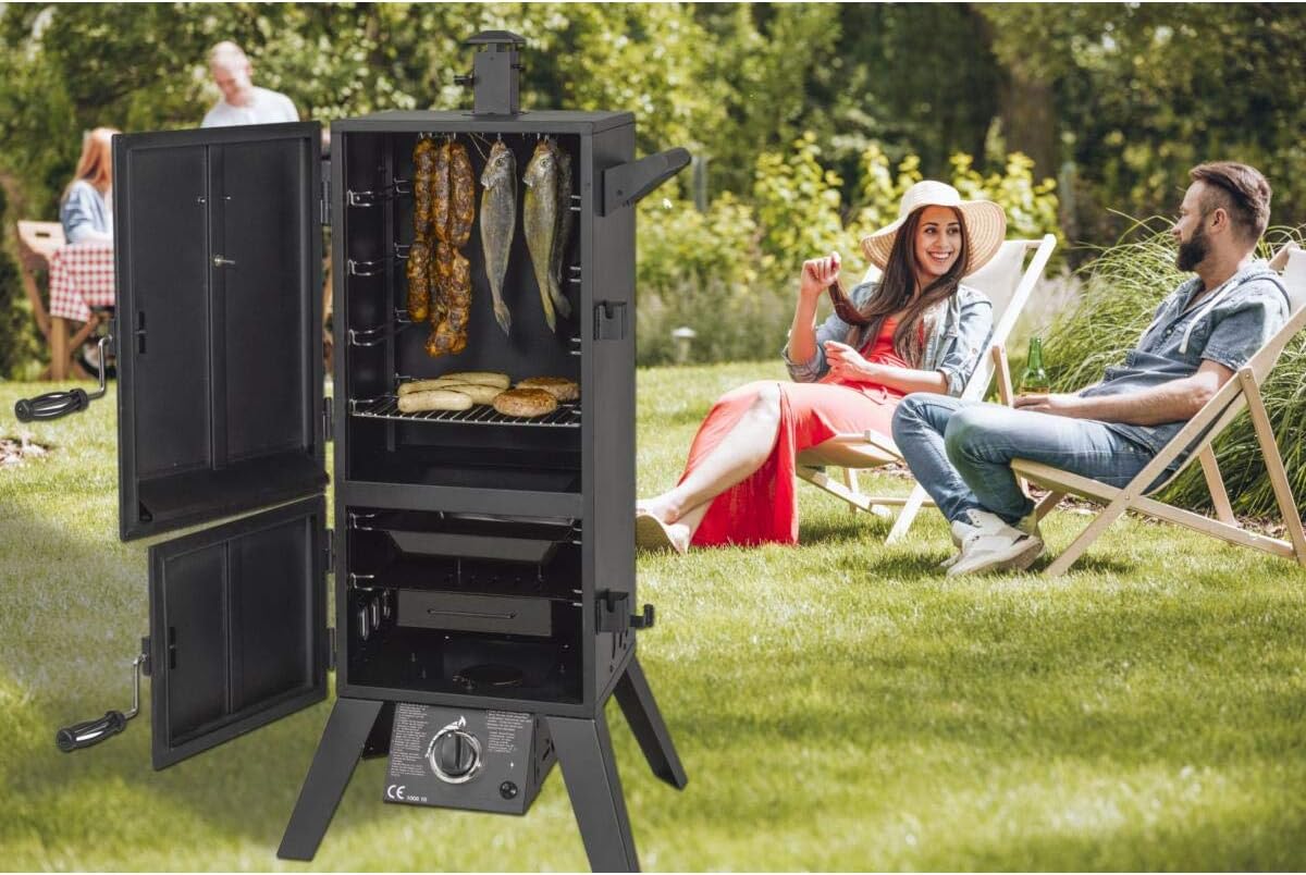 Unbekannt Gasgrill-Smoker Portland XL