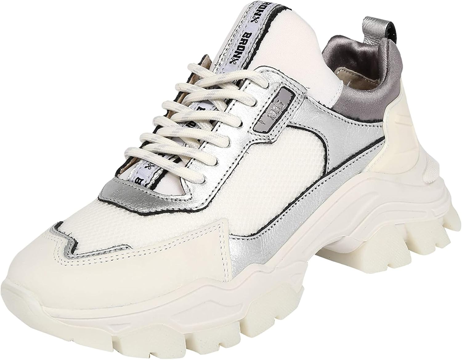 womens white smart trainers