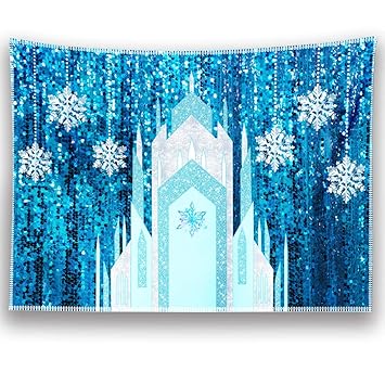 frozen snowflake castle