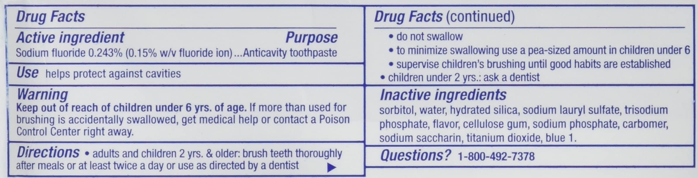 Crest Cavity Protection Toothpaste, Regular Paste, 4.2 Oz