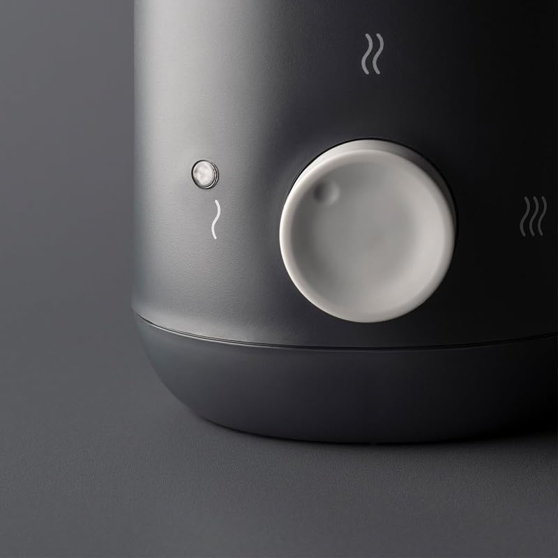 Easiwarm Chauffe-biberons et Petits Pots Électrique, Blanc, Réchauffe les Biberons en Quelques Minutes, Minuteur Automatique, Un Cadran