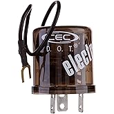 CEC Industries EF33RL 12V Heavy Duty 3-Pin Electronic Flasher Relay for LED and Incandescent Bulbs (1-Pack)