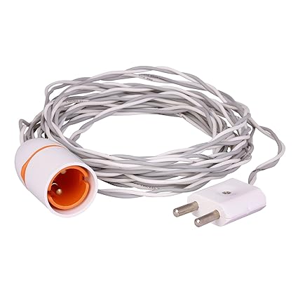 GM 2-Pin Flexible Wire (Pack of 2, White)