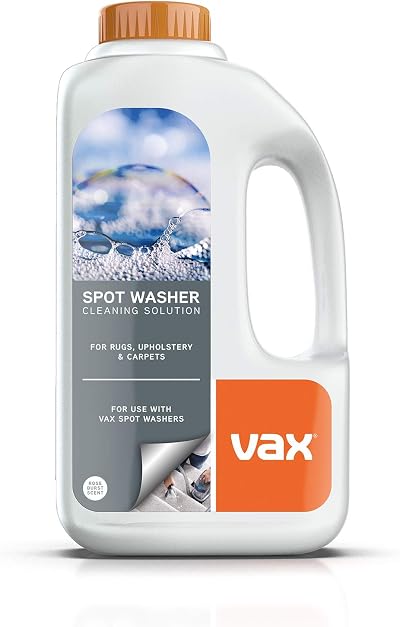 Vax SpotWash 1 Litre Solution for Rugs Upholstery Carpets 1-9-142410 White