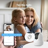 EZVIZ 3K WiFi Security Camera Indoor 2 Pack 350° Pan 85° Tilt Color Night Vision view 5