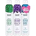 Not Your Mother's Dry Shampoo Spray Signature Assortment (3-Pack) - 7 oz Each - Clean Freak, Plump for Joy & Beach Babe - Instantly Absorbs Oil & Extends Style Life for Refreshed Hair