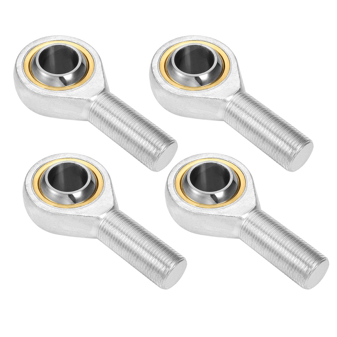 Sourcingmap SA5T/K, Rod End Bearing, 5mm Inside Dia Economy Self Lubricating Male Right Hand 4pcs