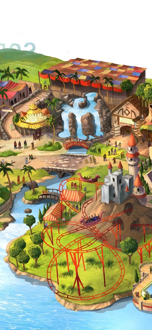 PeelitStickit 60 Width x 130 cm Height Fantasyland Vinyl Wall Mural