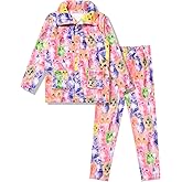 CHILDRENSTAR Girls Fleece Pajamas Pj Set Warm Winter Fall Sleepwear Soft Tops Pants