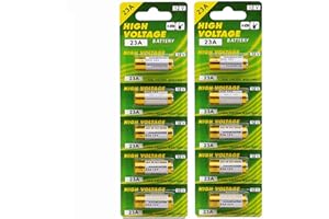 TXY A23 12V Alkaline Battery 23A 12 Volt A23 E23A MN21 Replacement Batteries 0% Hg (10Pcs/2pack)