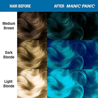 Buy Manic Panic Atomic Turquoise Hair Dye Classic 8oz Online In Taiwan B091g166kd