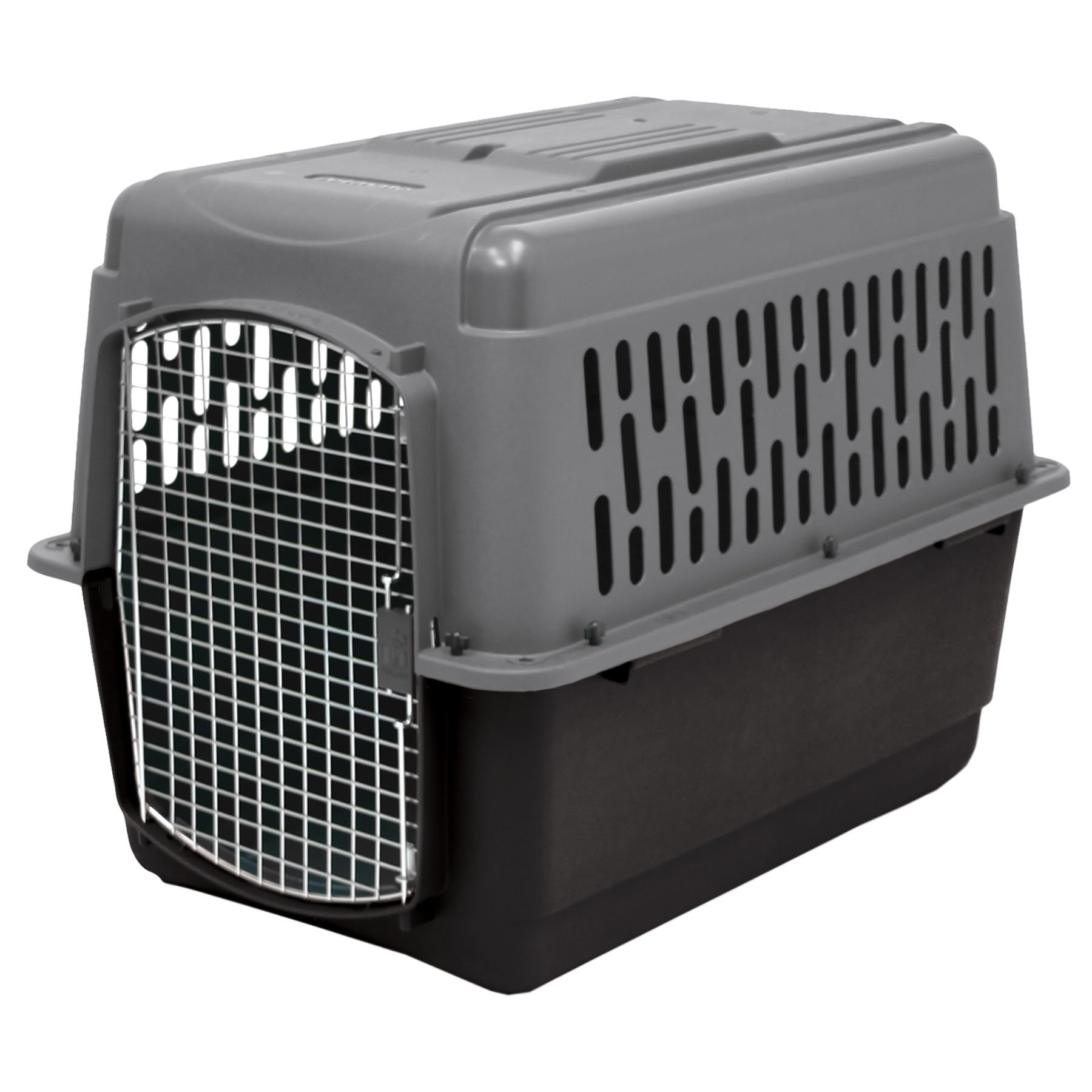 Photo 1 of Petmate Large Breeds Dog Kennel, Various Sizes, Dark Gray/Black, Made in USA