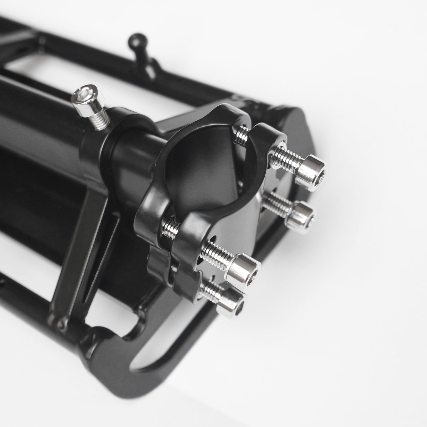 Outtag Retractable Aluminum Alloy Bike Mount Cycle Bicycle Rear Seat Post Rack (Cling-on easy install,max weight 22lb)