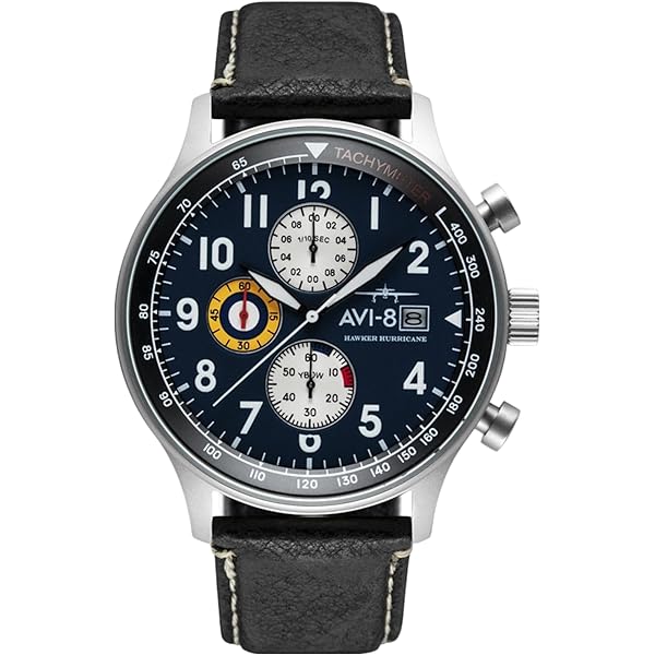 Amazon.com: AVI-8 Mens 43mm Hawker Hurricane Kent Automatic Sussex