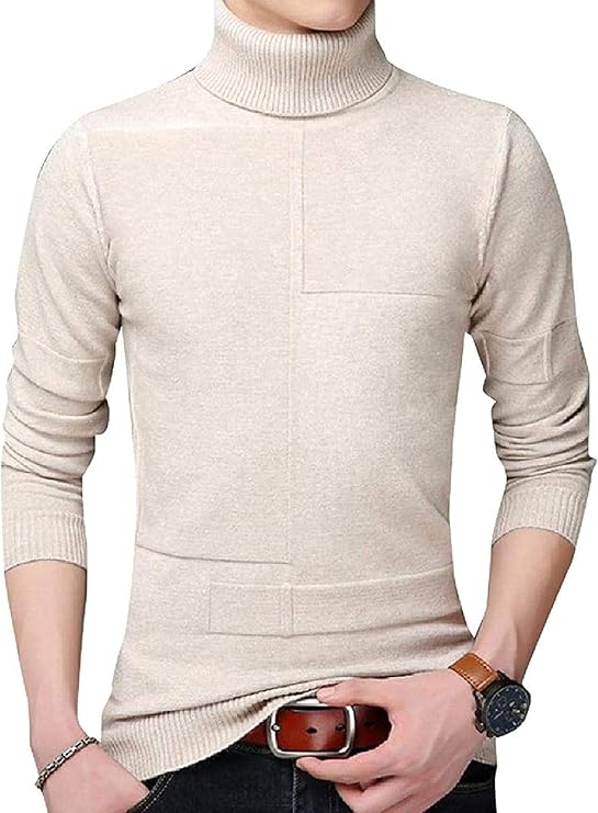 Mens Fashion Slim Thermal Turtleneck Casual Super Soft Jumper Tops at Amazon Menâs Clothing store