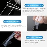 ARIEL-GXR Heavy Duty Double Sided Tape Clear Reusable Nano Tape 1KG Load view 4