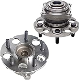 Autoround 512344 FWD Rear Wheel Bearing and Hub Assembly Compatible with Honda CR-V 2007-2011 Crosstour 2012-2015 Accord Crosstour 2010-2011, 5-Lug w/ABS, Set of 2