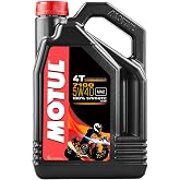 Motul 104087-CS 7100 4T Synthetic Oil(5W40 4-Liter), 1 l, 4 Pack