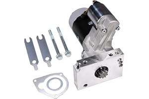 BUSIDN High Torque 3 HP 9 Tooth Mini Starter 153/168 Tooth for Small/Big Block - Replacement for Chevy BBC SBC