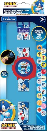 Lexibook Sonic Projection Watch DMW050SN with 20 Images, Adjustable Kids view 6