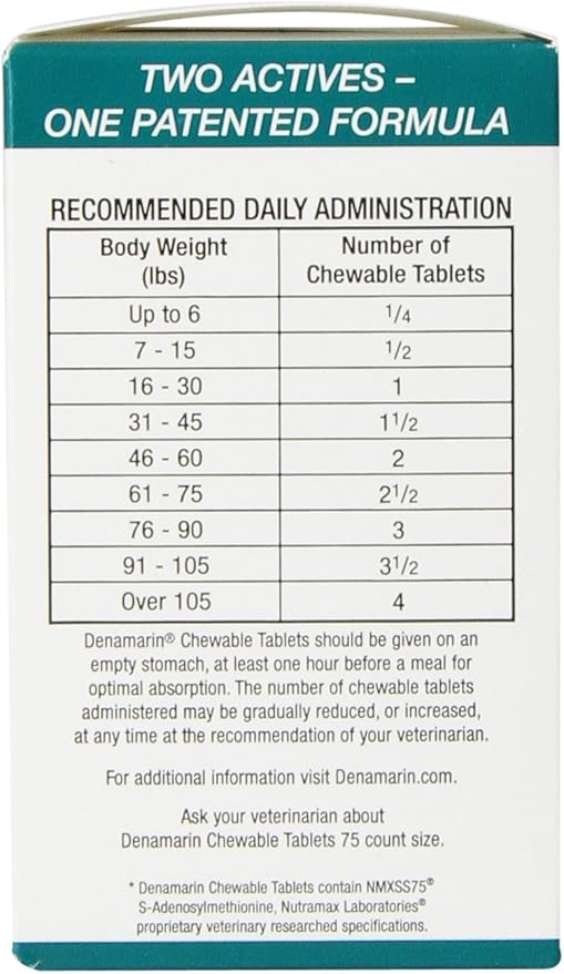 denamarin chewable 75 count