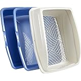 Themost Shop Sifting Cat Pan Litter Box with Frame Kitty Van Ness CP5 Easy Clean:New