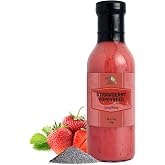 Green Jay Gourmet Strawberry Poppyseed Salad Dressing &mdash; 12 Fluid Ounce | Small Batch Crafted &mdash; Sweet &amp; Tangy for Spinach Salads, Chicken, Pork, Fruit Bowls, Wraps, Marinades, Brunch &amp; Entertaining