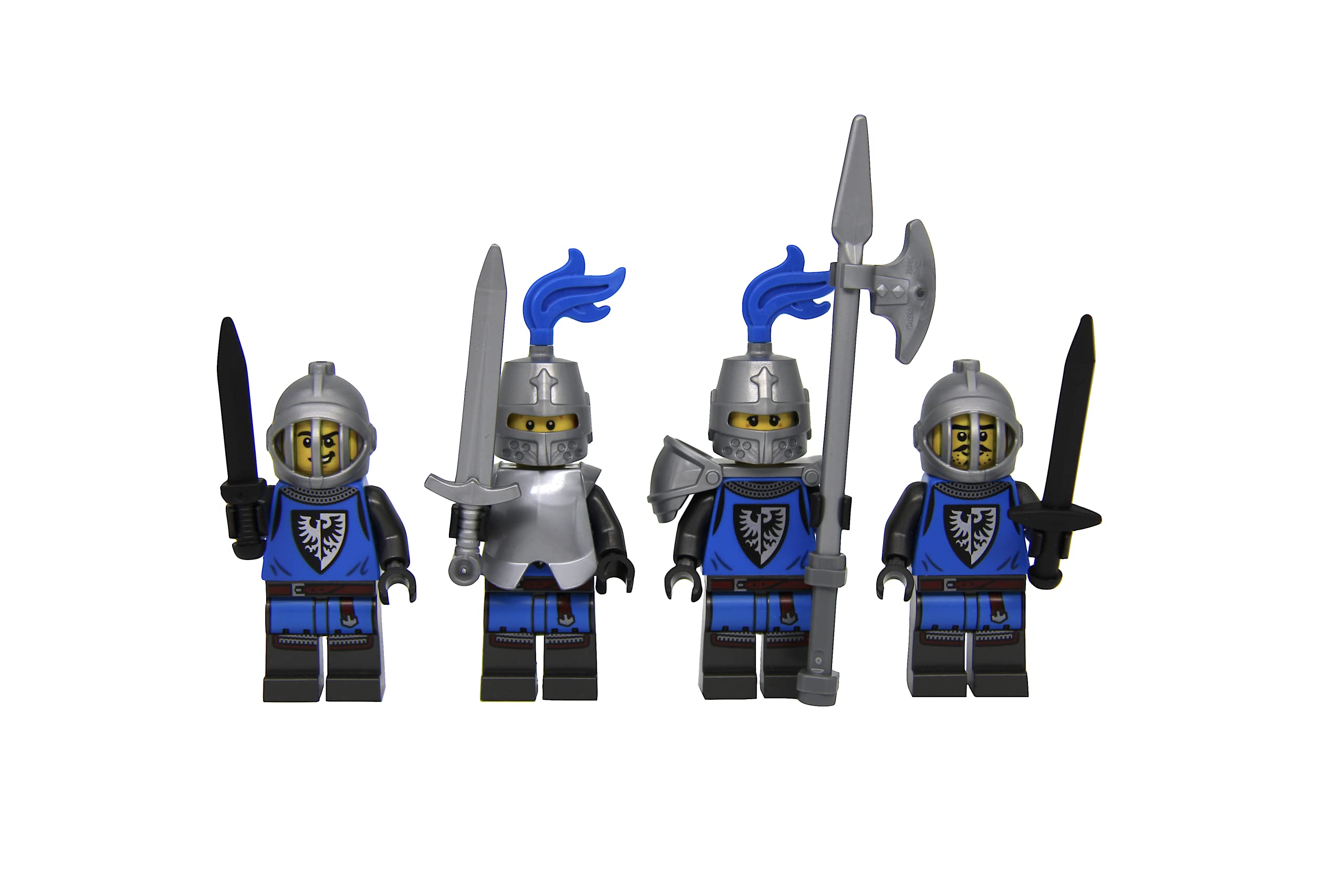 LEGO Knight Mini Figures 4 Falcon Knights Figures Black Falcon Knights (Knight 2)