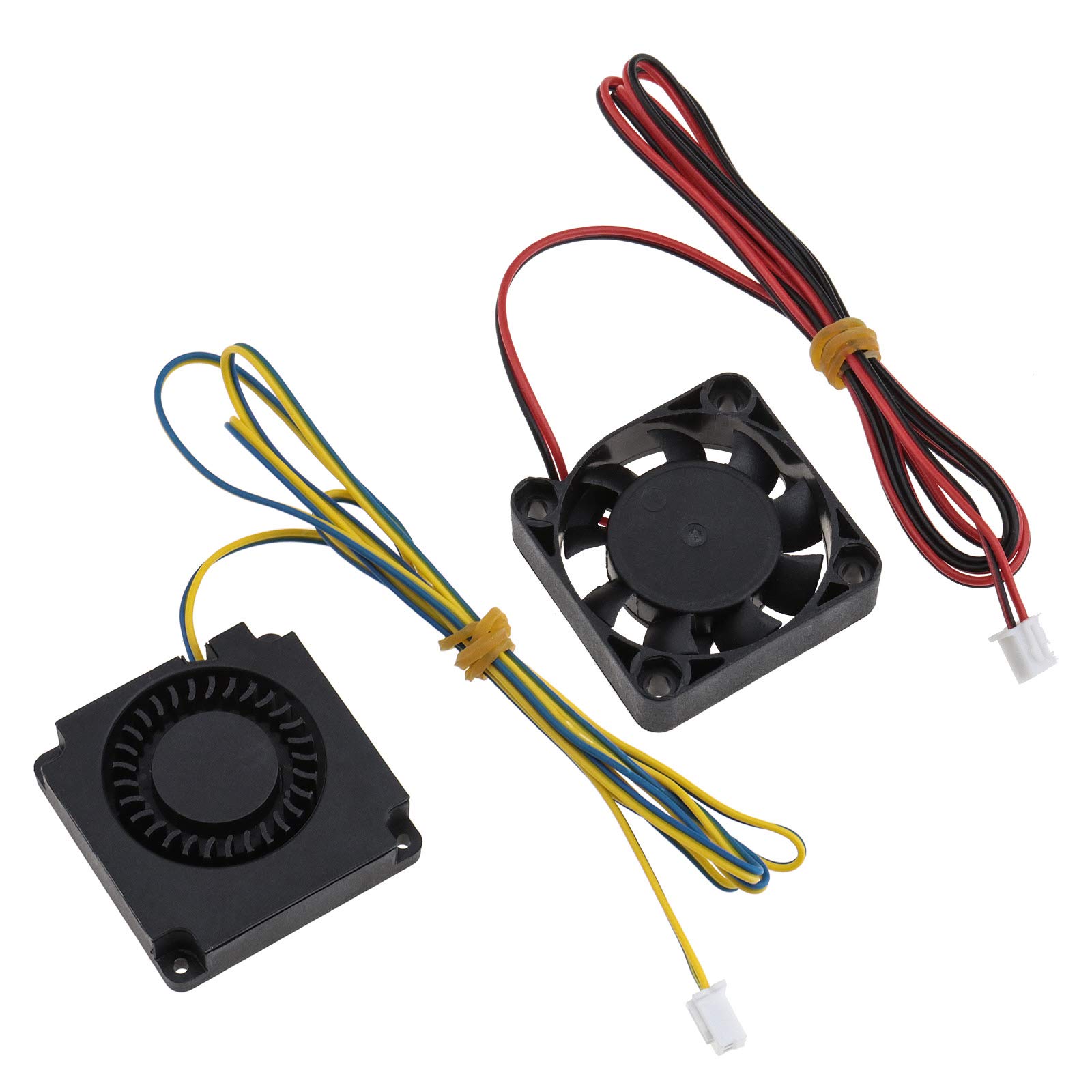 Be In Your Mind 2Pcs 40x40x10mm 4010 Heat Radiator Fans 12VDC Extruder Hot End Fan & Turbo Fan With 2-Pin Connector Compatible With Ender 3/Ender 3 Pro 3D Printer