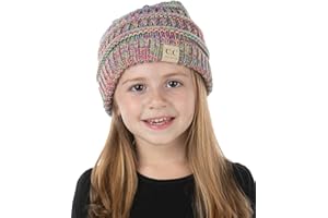 Funky Junque Exclusives Child Toddler Beanie Warm Winter Kids Knit Skull Cap Hat