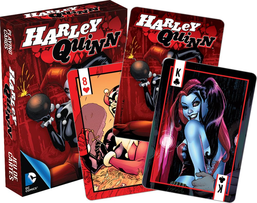 DC Comics Harley Quinn Playing Cards (Red Box) (nm)