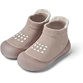 Bearbay Baby Sock Shoes Baby Walking Shoes Infant Non-Slip Breathable Slippers with Soft Rubber Sole Baby Boys Girls Sneakers