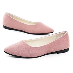 ChaiRong Zhou Women Comfort Pointed Toe Ballets