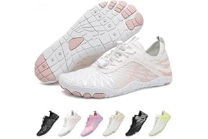 Jmzb Hiking Barefoot Shoes Womens Men, Wide Toe Non-Slip Water Shoes for Men/Women, Athletic Footwear Trail Running Sneakers Unisex