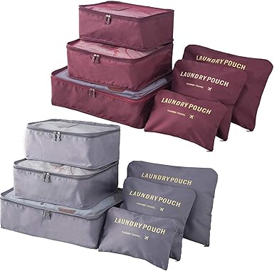 luggage organiser bag sets