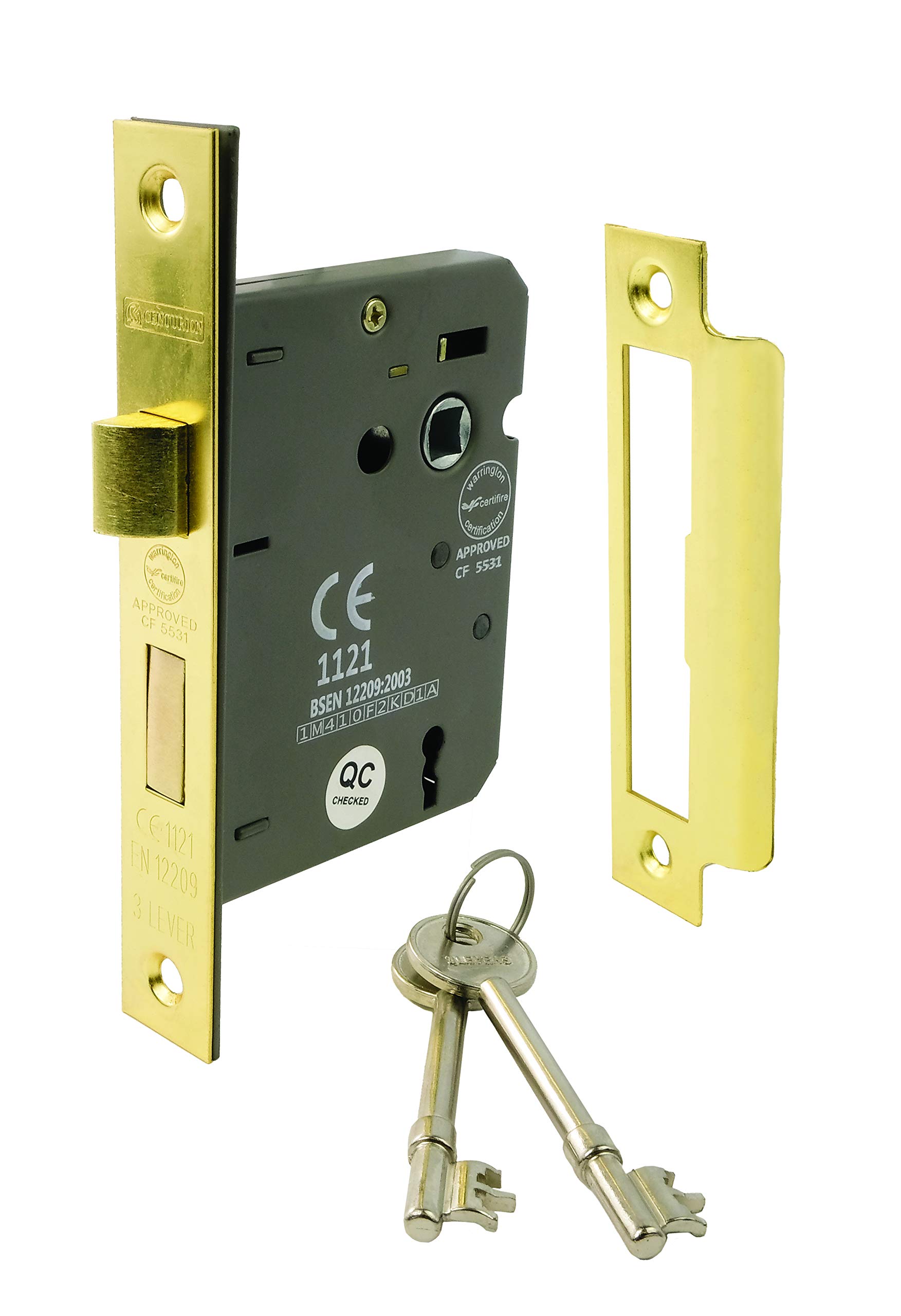 75mm (3") EB 3 Lever Mortice Sash lock, Various