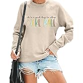 RMTXCD Pickleball Sweatshirt for Women It's A Good Day to Play Pickleball Long Sleeve Tops Pickleball Player Lover Pullover