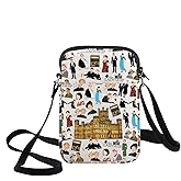 KEYCHIN V. Crawley Crossbody Bag Downton Robert Fans Gift Cora & Edith & Mary Shoulder Bag Downton Merchandise