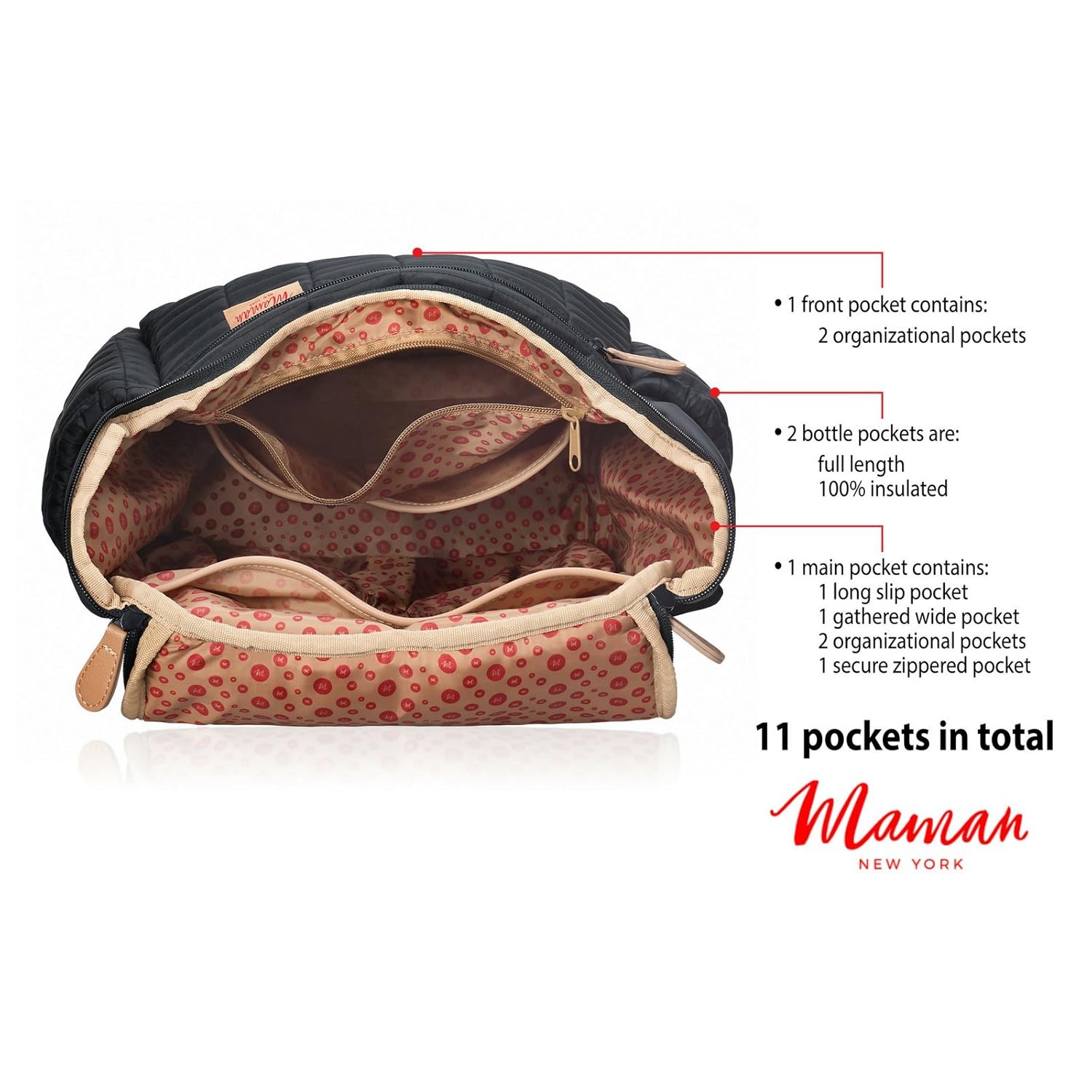 maman nappy diaper bag