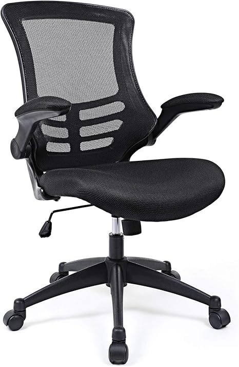 Sedia Ufficio Songmics Girevole - Poltrona Ergonomica Regolabile In Finta Pelle - Foto 10