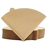 Coffee Filters Cone 01, 100 Count Unbleached