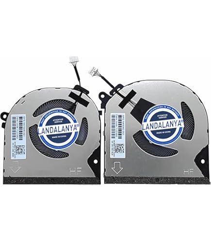 CPU+GPU Cooling Fan Replacement For HP Envy X360 Laptops - DC5V 2.5W With 5200 RPM Speed