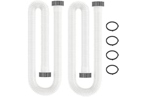 BEWAVE Pool Hose for Above Ground Pools, 1.5 Inch Pool Pump Replacement Hoses 59" Long Accessory Swimming Pool Hoses for Filter Pumps, Sand Filters System