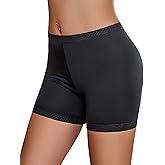 Avidlove Women's Slip Shorts for Under Dresses Seamless Under Shorts Smooth Shaping Boyshorts Panties Anti Chafing Underwear Black