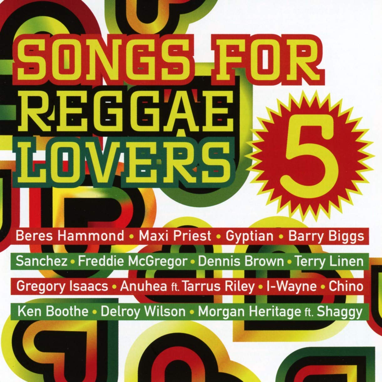 Songs For Reggae Lovers Vol 5 Songs For Reggae Lovers 5 Amazon