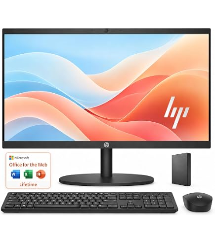 Amazon.com: HP 22“ All-in-One Desktop Computer, 8GB DDR5 RAM