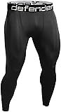 Defender Compression Pants Men Under Jerseys Tights