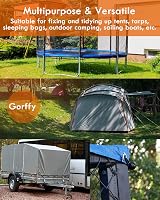 Gorffy Bungee Cord with Balls 50pcs 5.7in Tarpaulin Bungee Balls view 2
