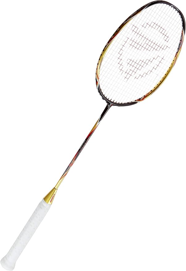 Dynamic Shuttle Sports Titan GForce 7 Professional Carbon Fiber Badminton Racquet, Lightweight